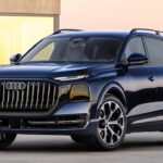 Az Audi Q7-nél negyed méterrel hosszabb, hétüléses Q9 luxus-SUV dízel-hibrid hajtással debütál Európában 2026 nyarán